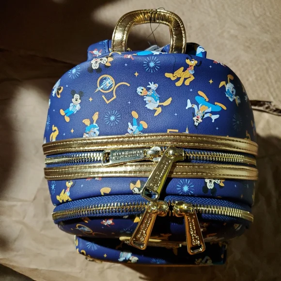 Mickey Mouse & Friends Loungefly Backpack Walt Disney World 50th Anniversary/ear - Picture 6 of 16